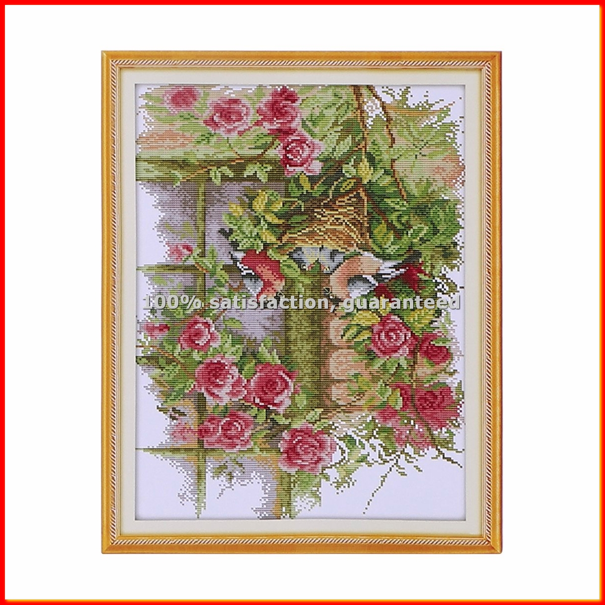 Embroidery Stitch - DIY Handmade Needlework Set Embroidery Kit