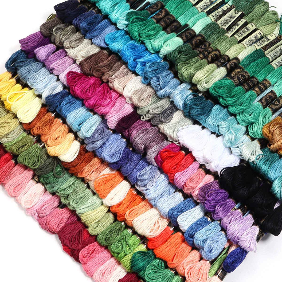 Embroidery Stitch - 6Pcs/Lot Multicolor Polyester Embroidery Thread Cross
