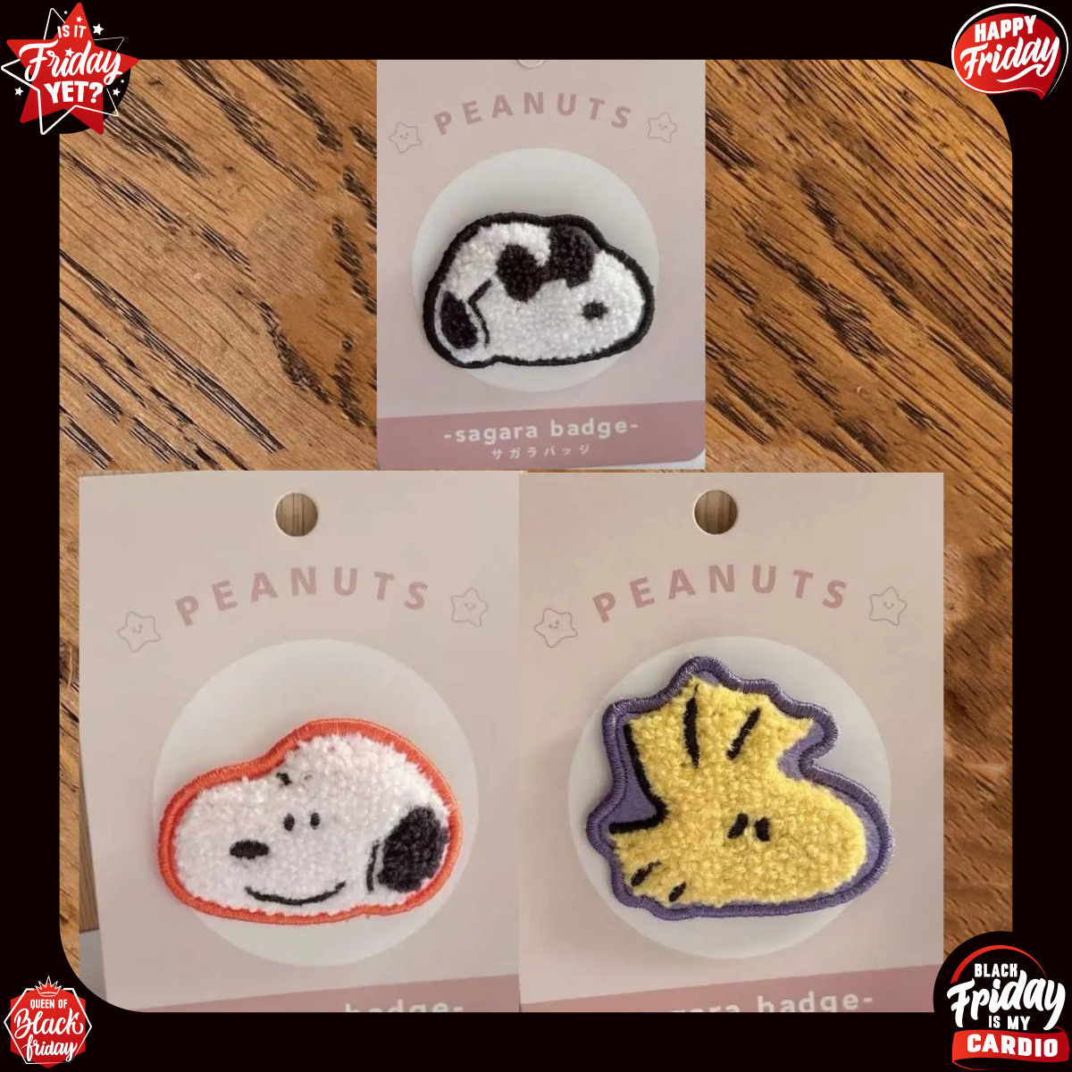 Embroidery Stitch - Cute Snoopy Cartoon Embroidery Badge, Japanese