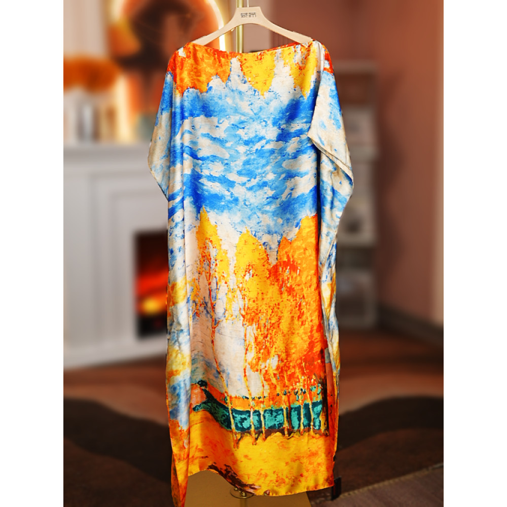 2024 New Plus Size Baju Kaftan - Embroidery Baju recensione e prezzo