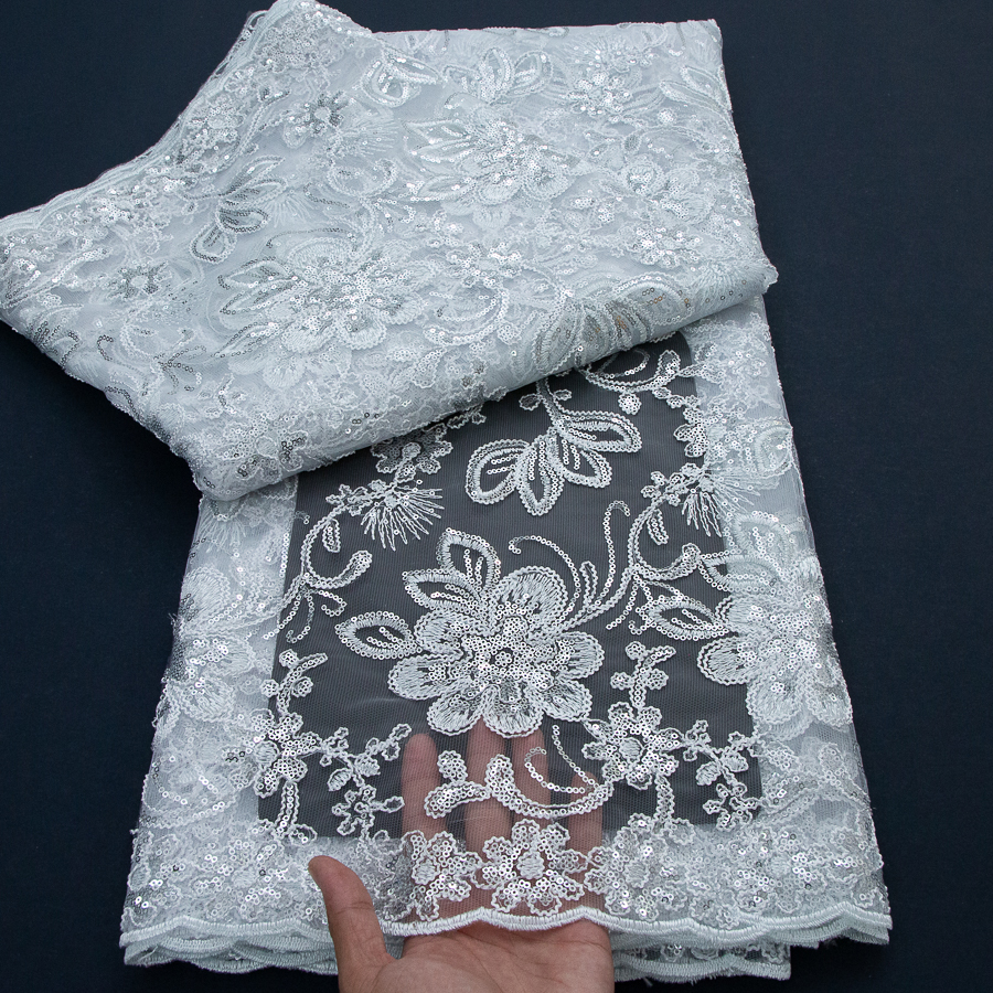 2026 African Mesh Tulle Lace F - Embroidery Web recensione e prezzo