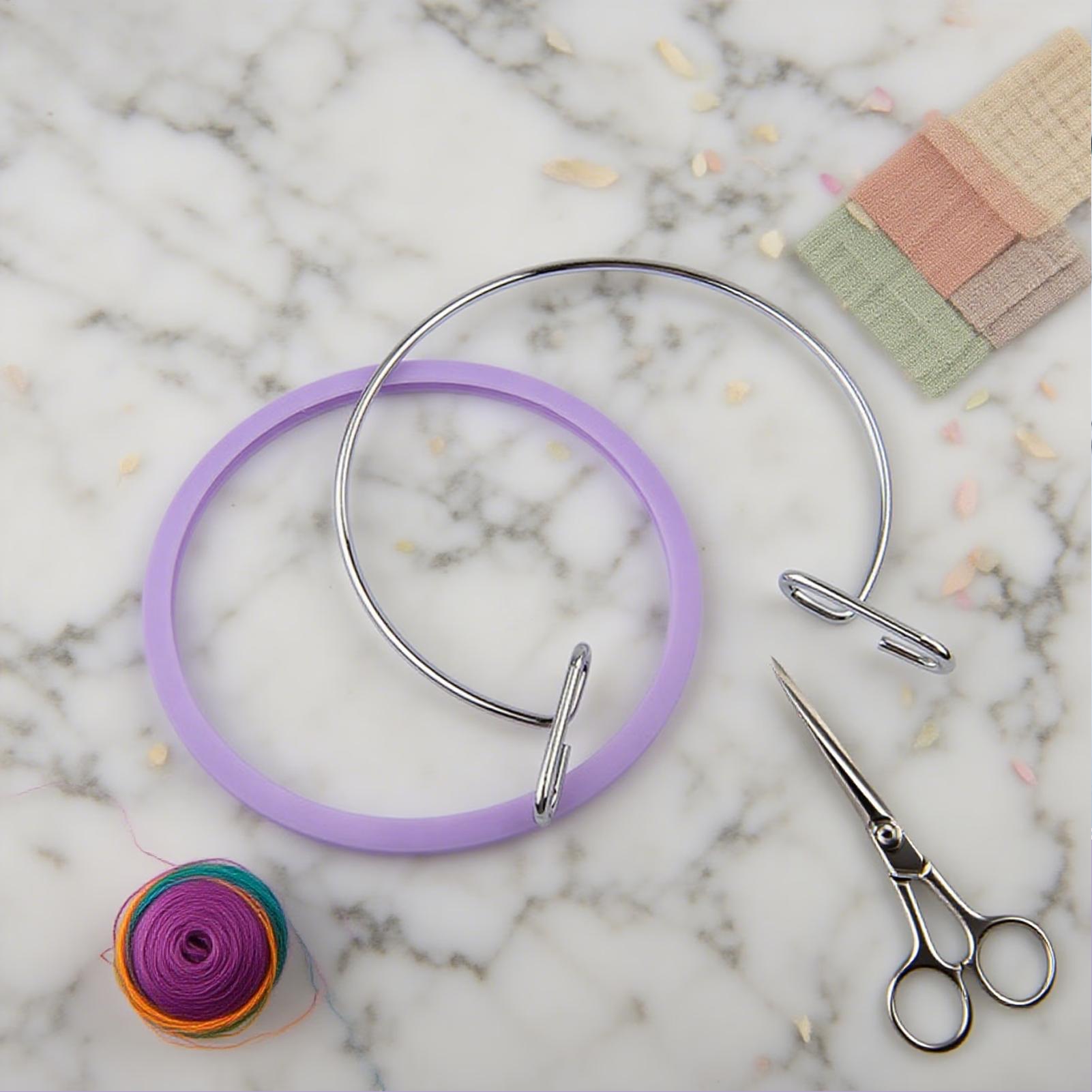 Hoop For Cross Stitching Metal - Embroidery Stitch recensione e prezzo