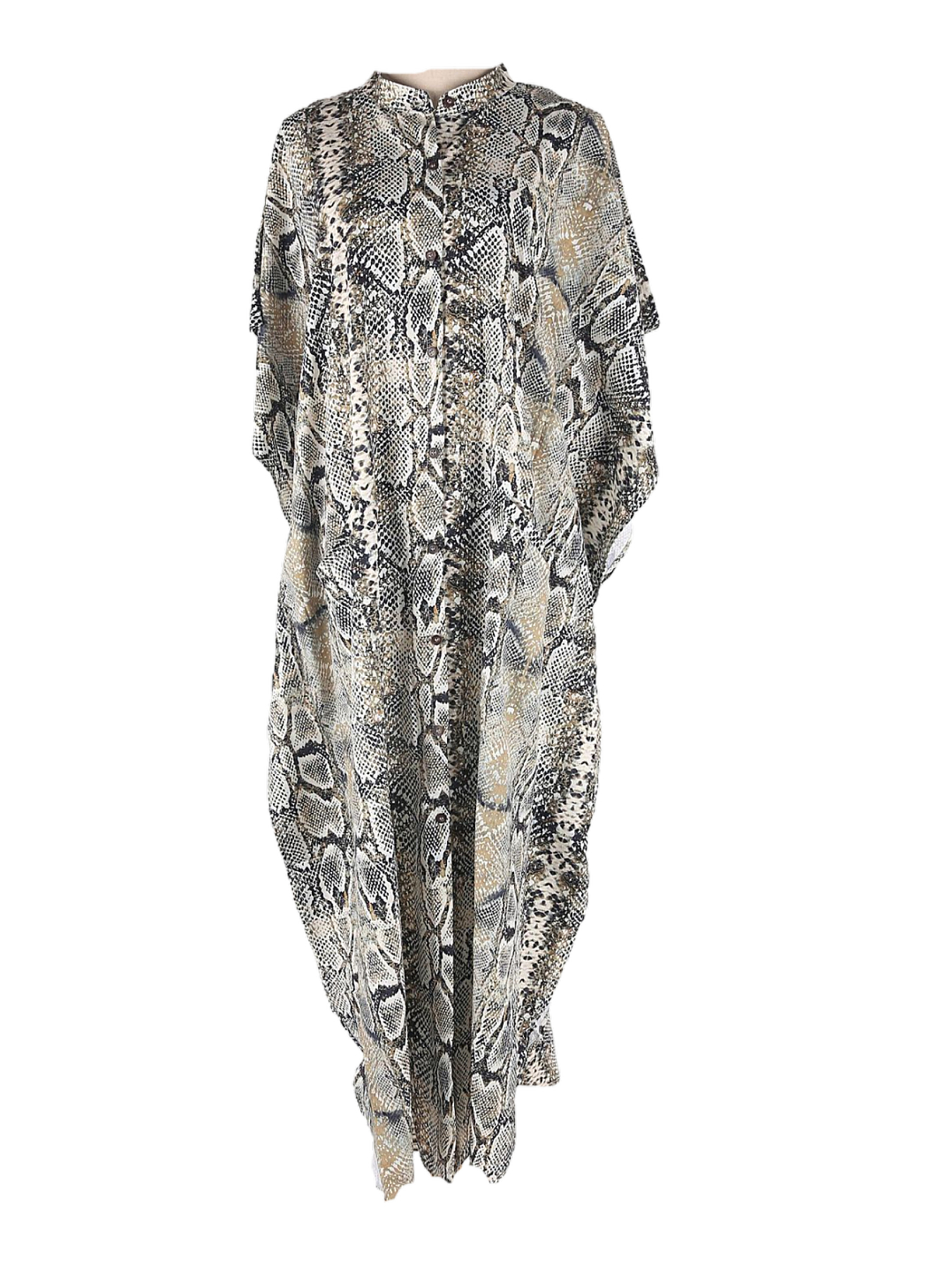 Bohemian Print Beach Cover-Up  - Embroidery Kaftan recensione e prezzo