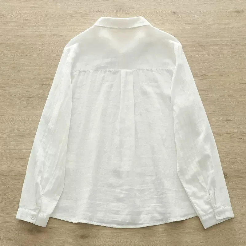 Women's White Peter Pan Collar - Embroidery Rabbit recensione e prezzo