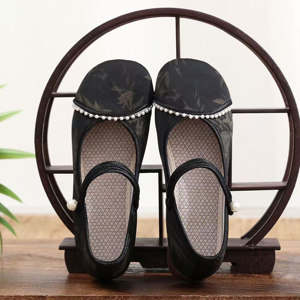 Chinese Style Women Low Heel C - Embroidery Horse recensione e prezzo