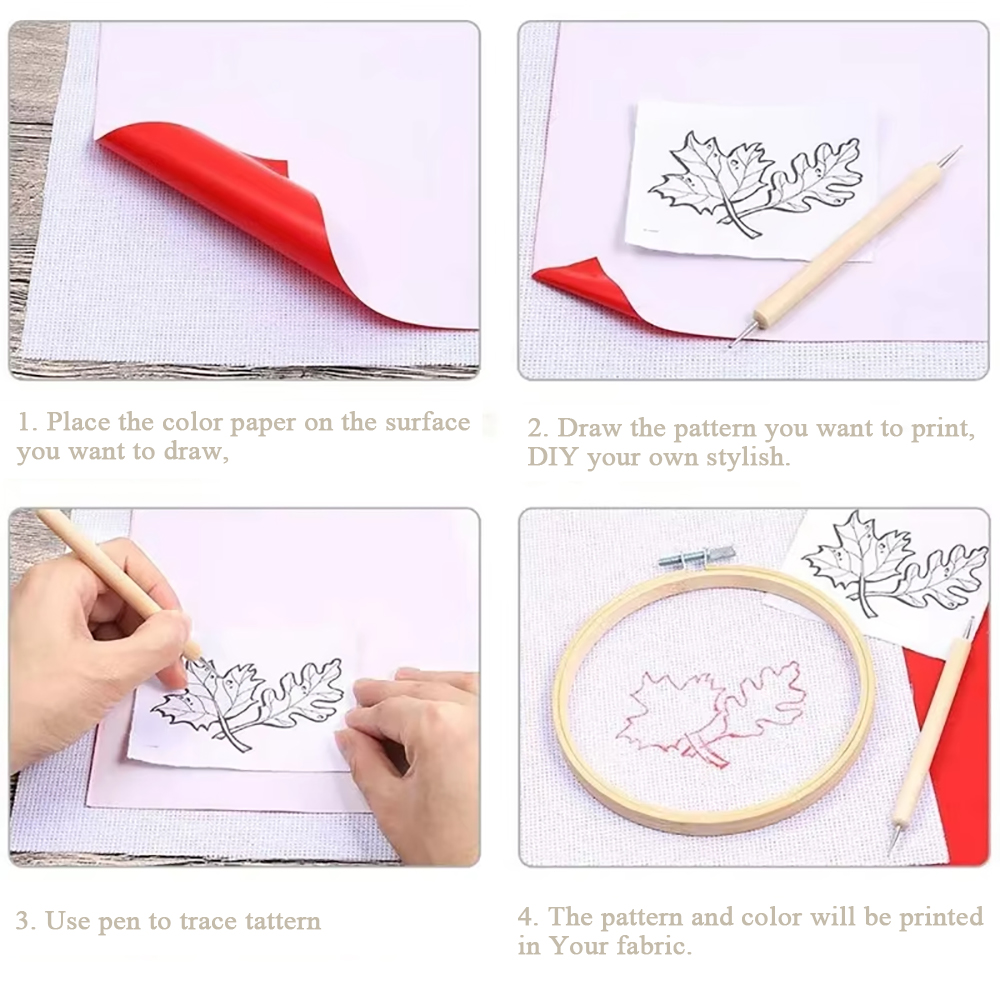 10pcs/set Embroidery Transfer  - Embroidery Web recensione e prezzo