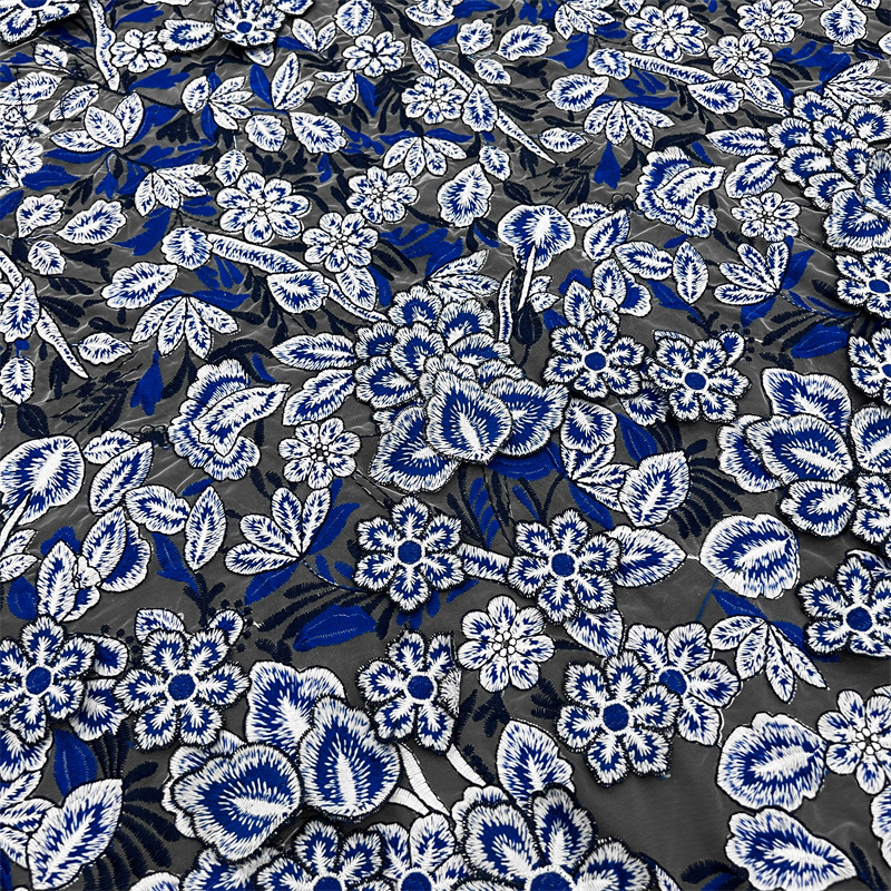 1yard Blue and white porcelain - Embroidery Wedding recensione e prezzo