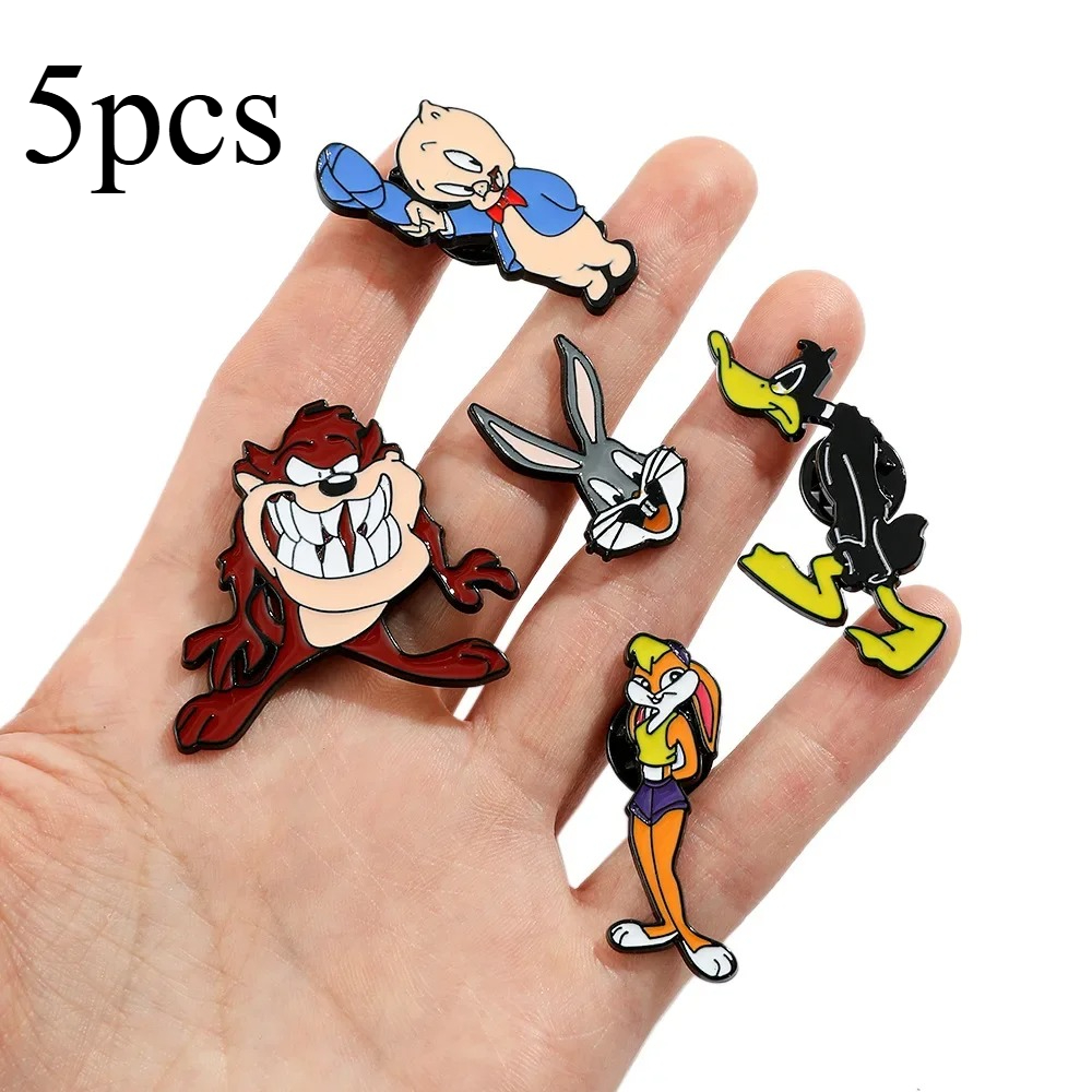 Set Rabbit Lapel Pins for Back - Embroidery Rabbit recensione e prezzo