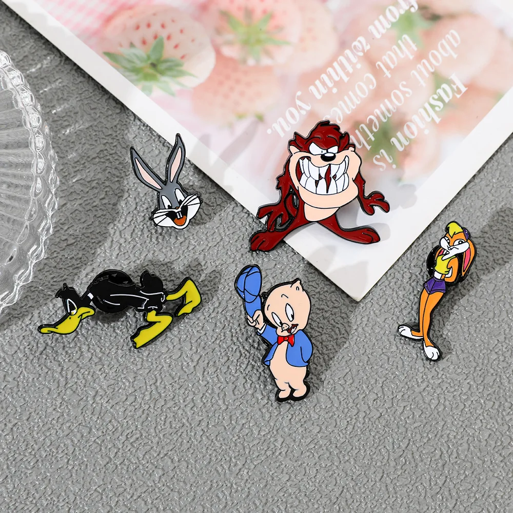 Set Rabbit Lapel Pins for Back - Embroidery Rabbit recensione e prezzo