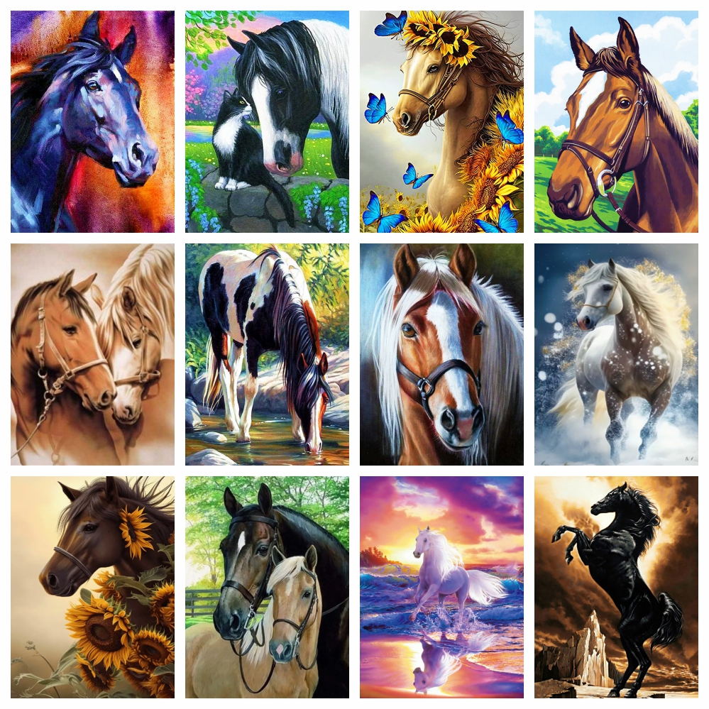 AZQSD Diamond Painting Kits Ho - Embroidery Horse recensione e prezzo