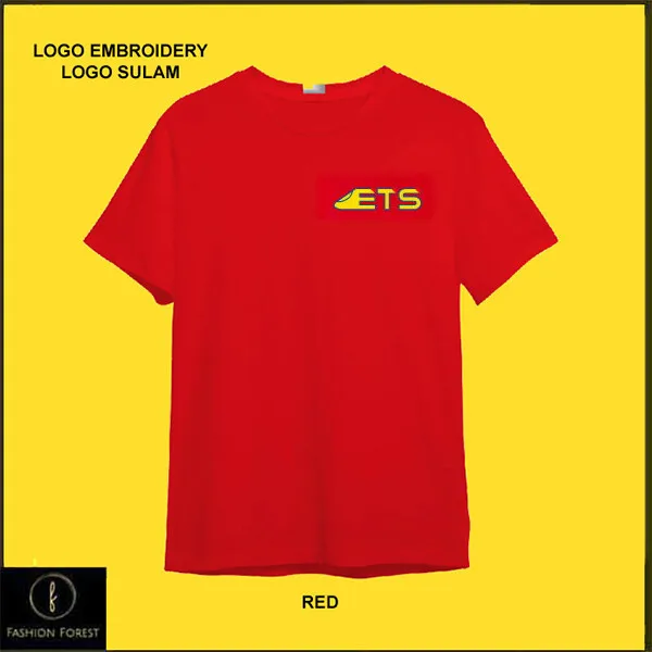 Round Neck T shirt Cotton For  - Embroidery Baju recensione e prezzo