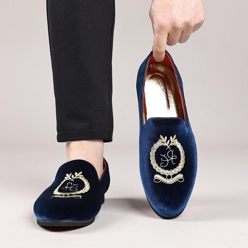 Luxury Designer Loafers Suede  - Embroidery Wedding recensione e prezzo