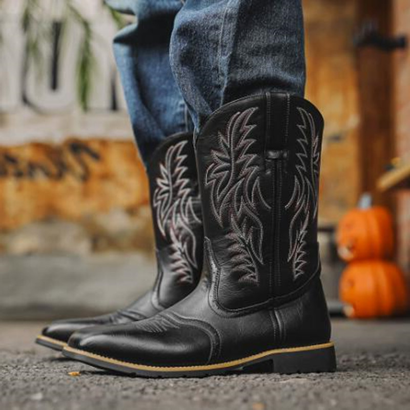 New Men High Boots Embroidery  - Embroidery Stitch recensione e prezzo