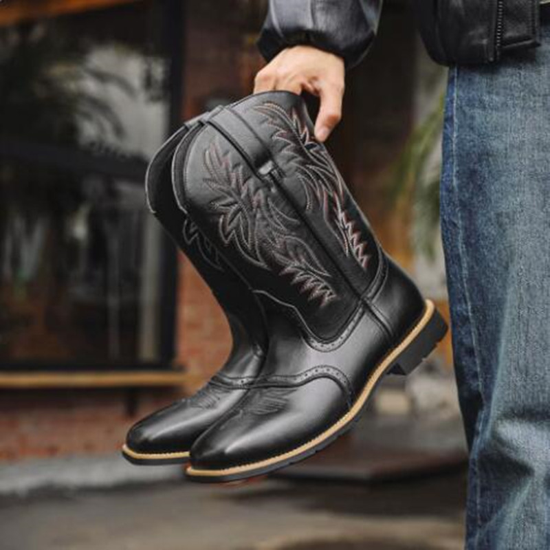 New Men High Boots Embroidery  - Embroidery Stitch recensione e prezzo