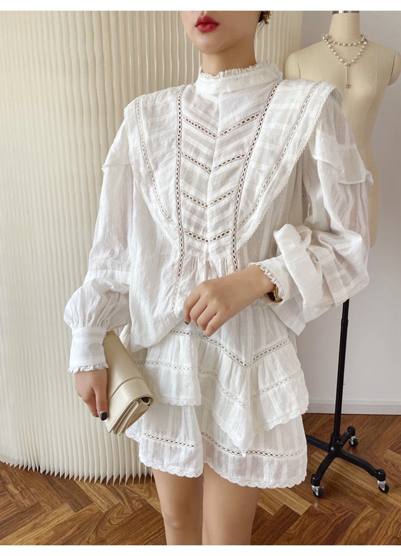 Women Elegant White Eyelet Emb - Embroidery Eyelet recensione e prezzo