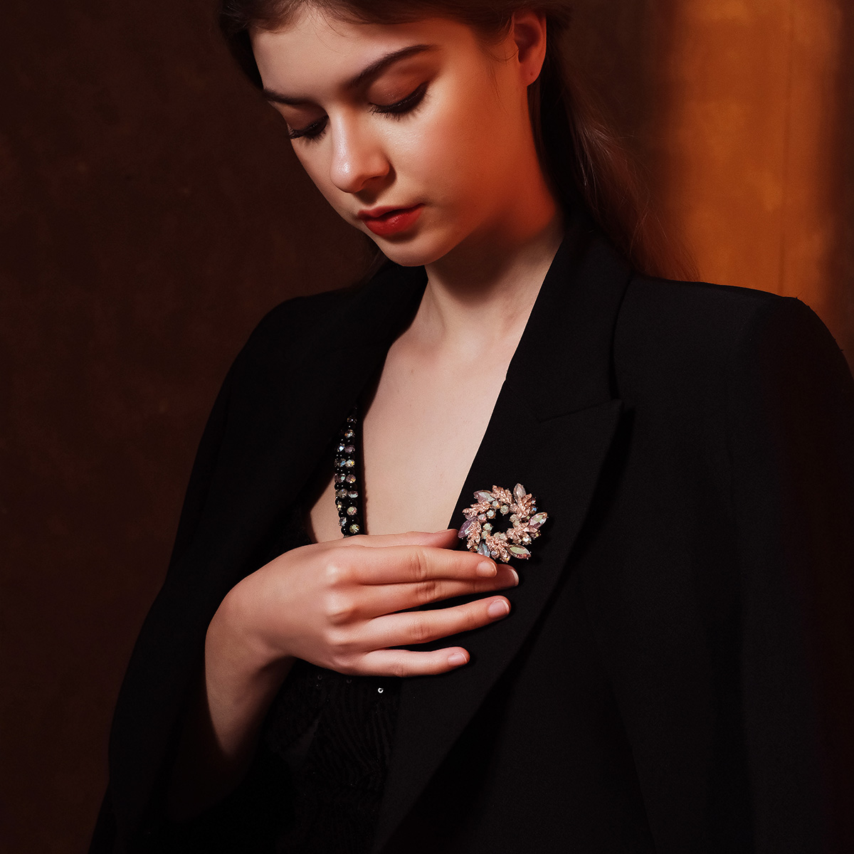 Pearl Brooch Pin Snowflake Hig - Embroidery Kaftan recensione e prezzo