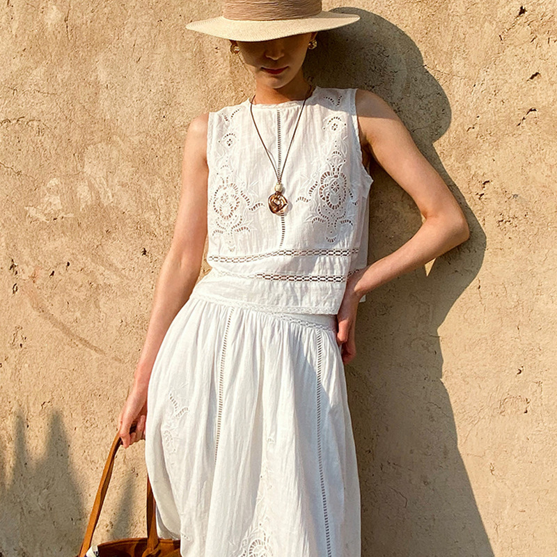 French Designer Boho White Cot - Embroidery Eyelet recensione e prezzo