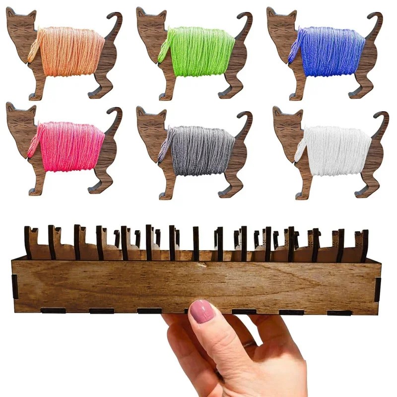 2026 Wooden Rabbit Spool Set w - Embroidery Rabbit recensione e prezzo