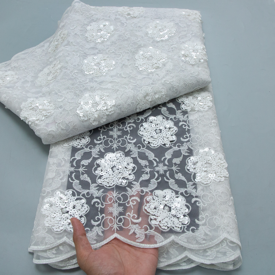 2026 French Embroidered Mesh L - Embroidery Web recensione e prezzo