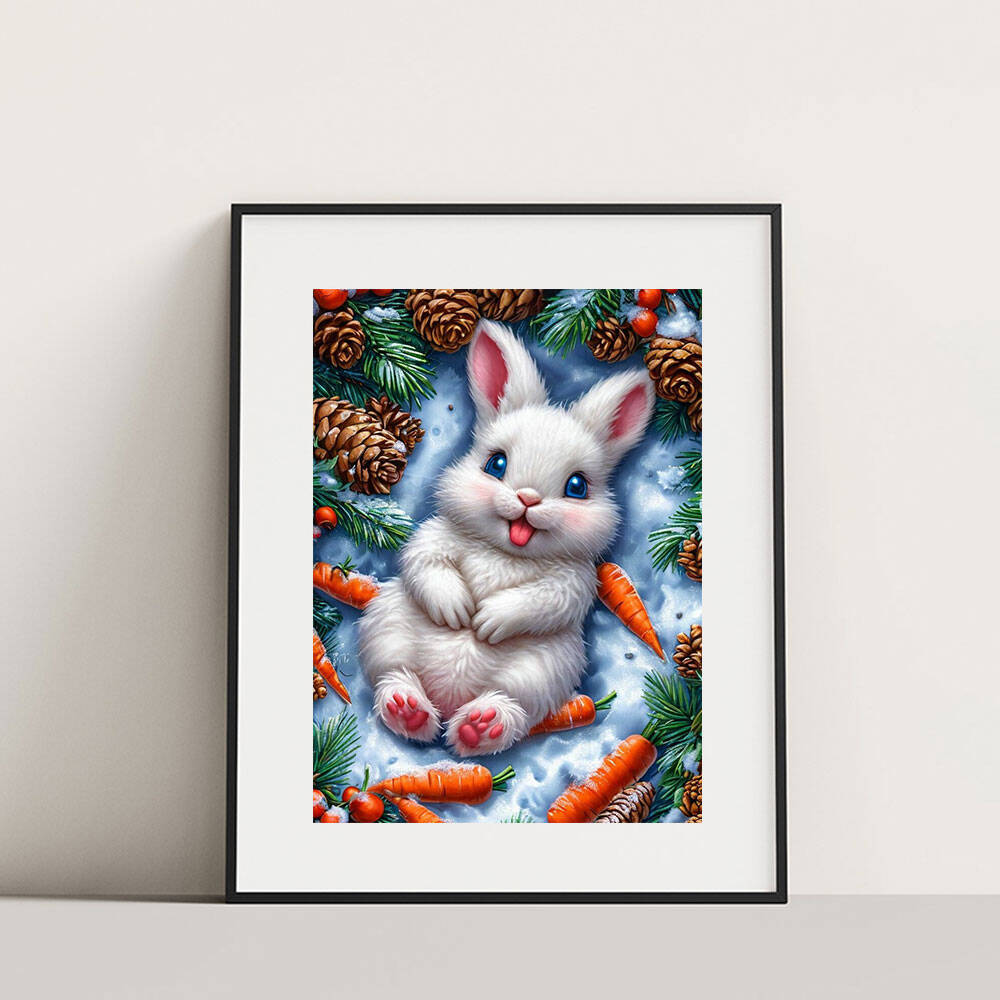 Rabbit DIY Diamond Paintings C - Embroidery Rabbit recensione e prezzo