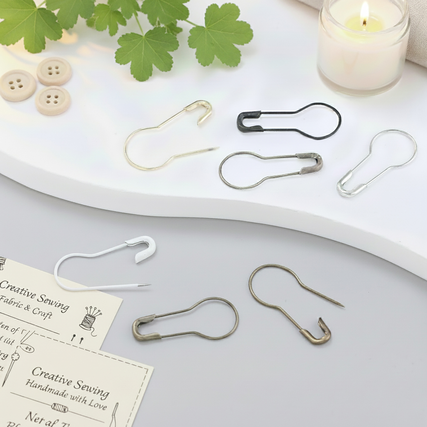 100Pcs/Lot Metal Gourd Safety  - Embroidery Simple recensione e prezzo