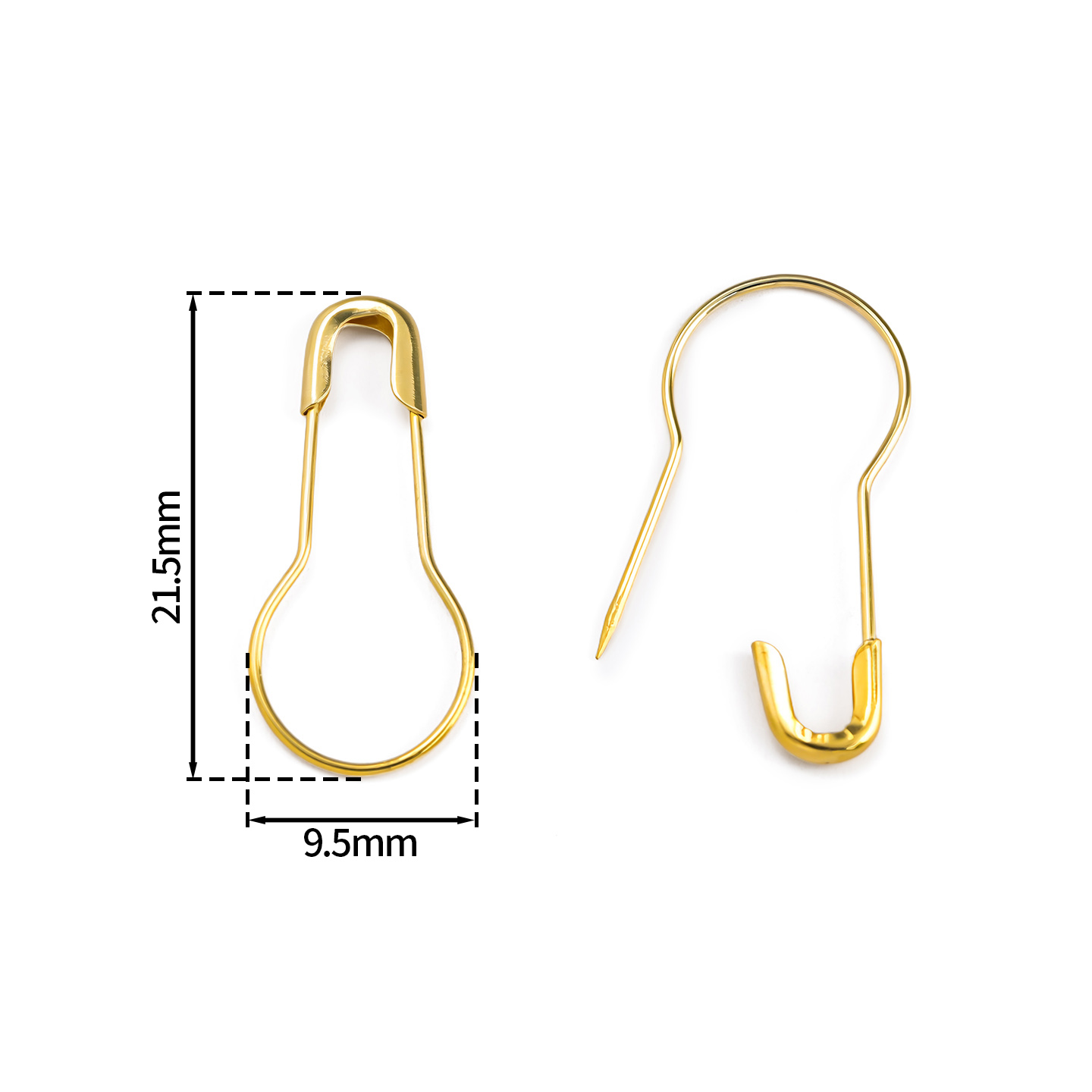 100Pcs/Lot Metal Gourd Safety  - Embroidery Simple recensione e prezzo