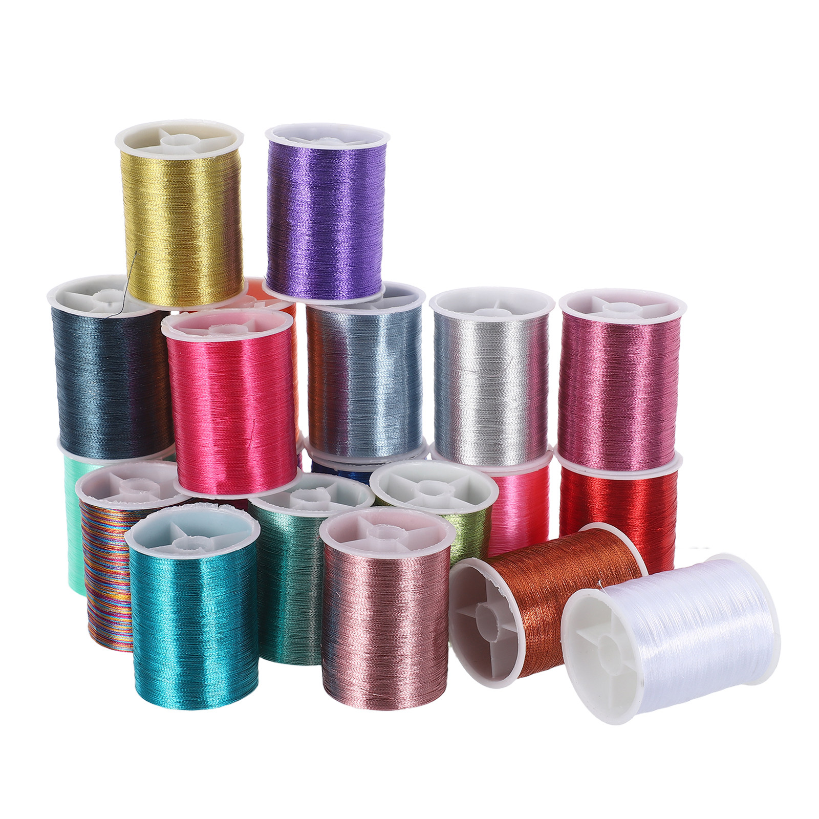 Metallic Embroidery Thread Set - Embroidery Stitch recensione e prezzo