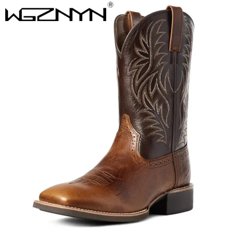 Men High Boots Embroidery Retr - Embroidery Stitch recensione e prezzo