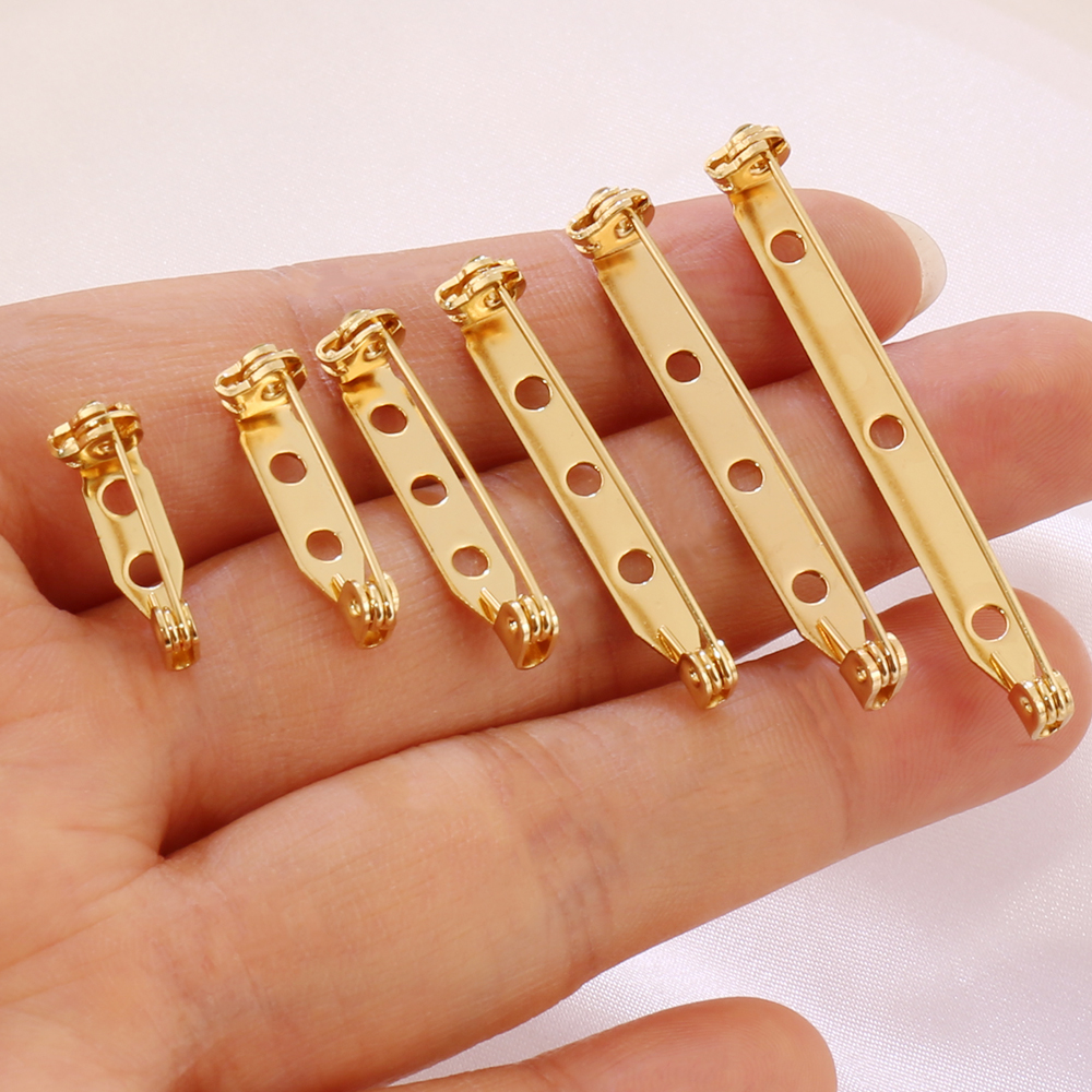 10pcs 17-45mm Brooch Clip Base - Embroidery Simple recensione e prezzo