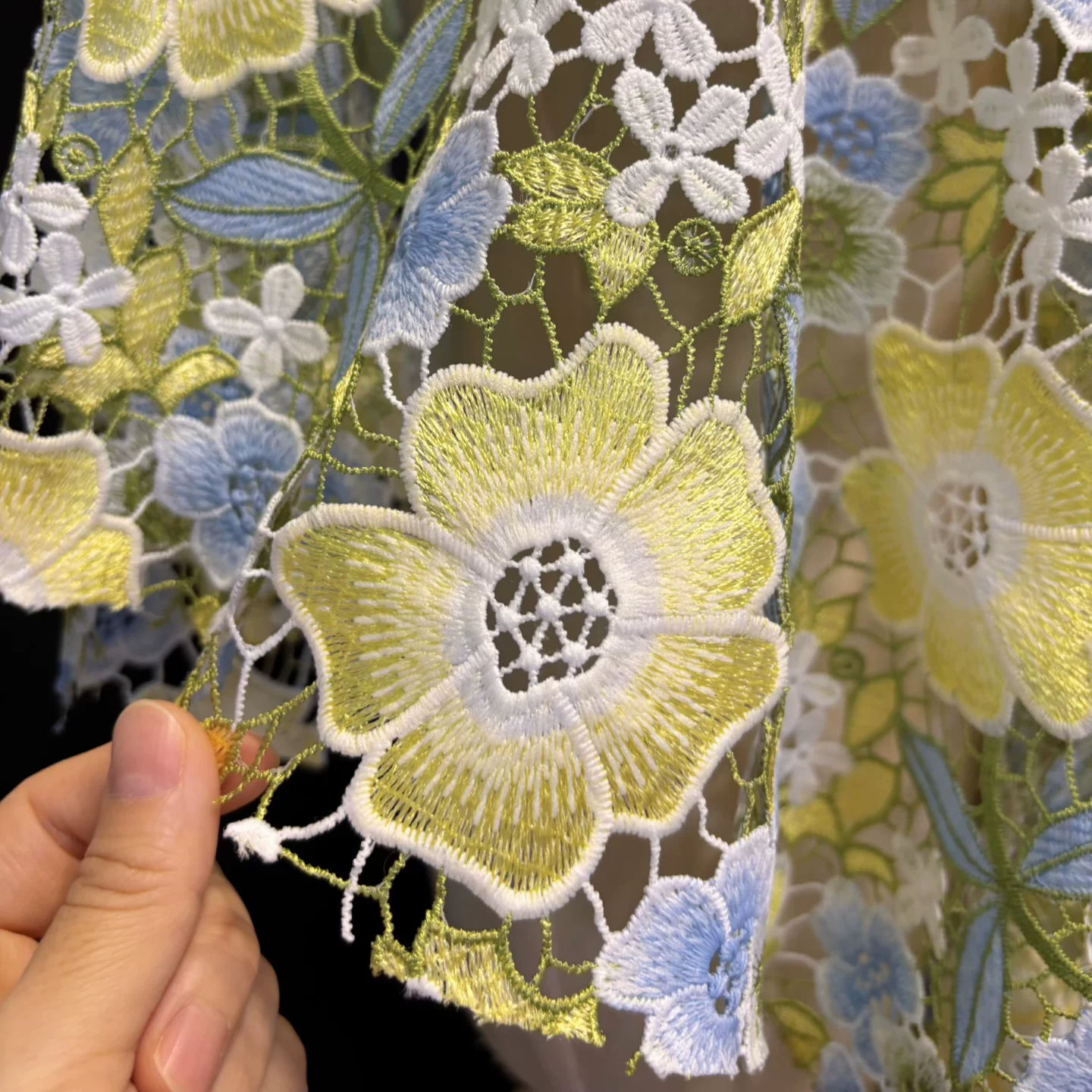 1yard Water soluble colorful f - Embroidery Wedding recensione e prezzo