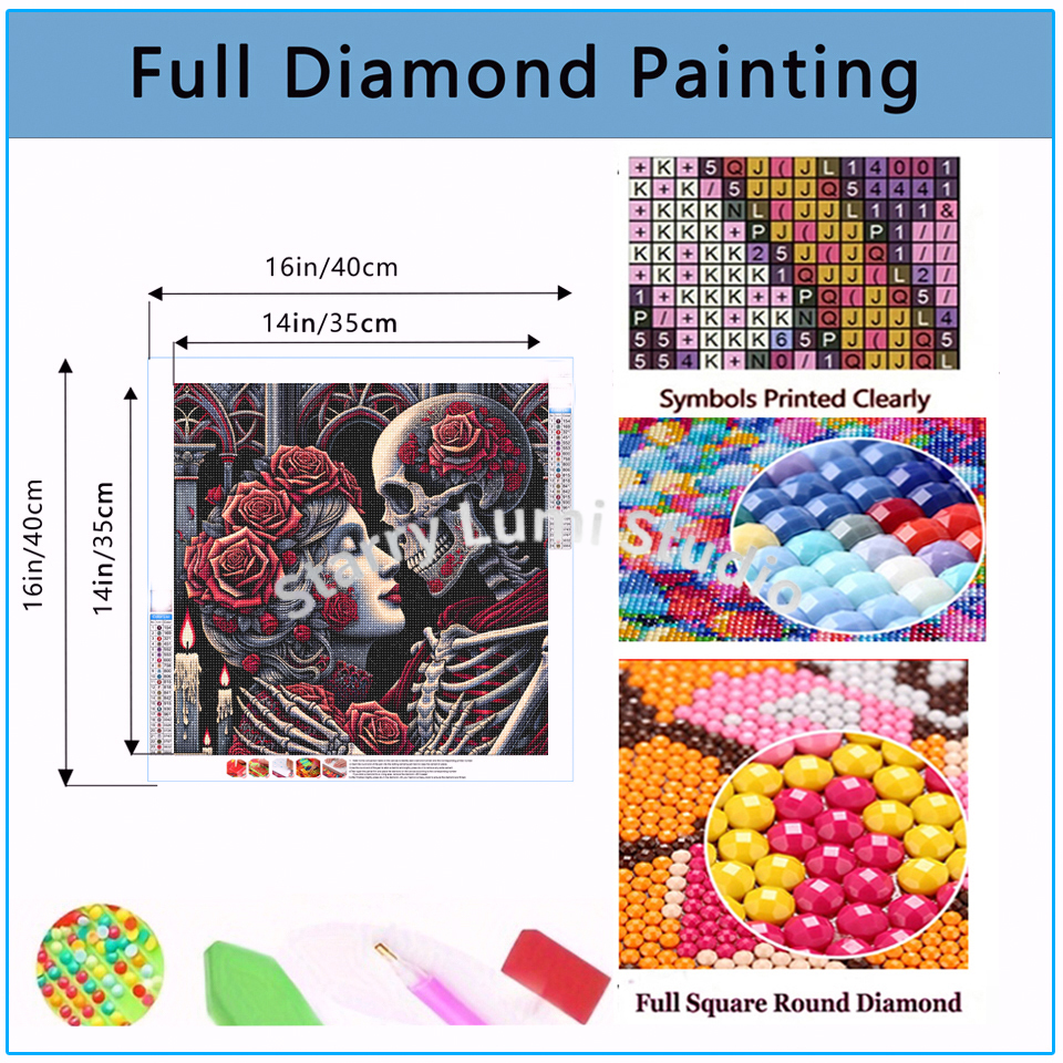 5D Diamond Painting Gothic Lad - Embroidery Gothic recensione e prezzo