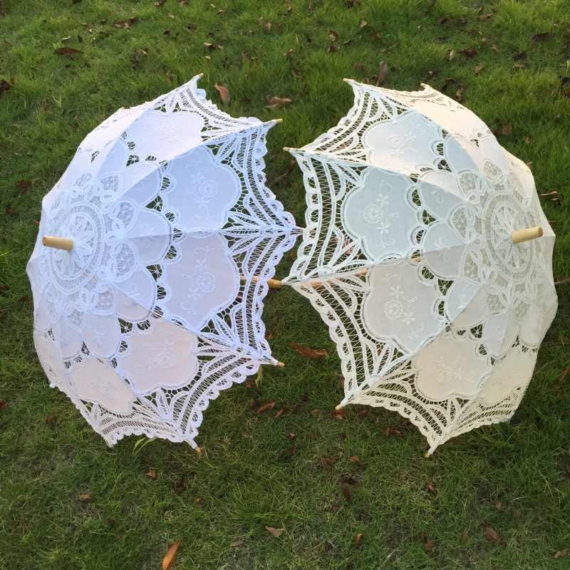 New Vintage Lace Umbrella Hand - Embroidery Wedding recensione e prezzo