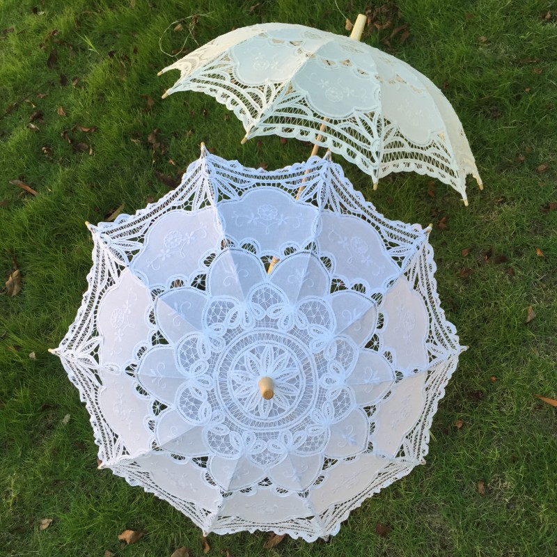 New Vintage Lace Umbrella Hand - Embroidery Wedding recensione e prezzo