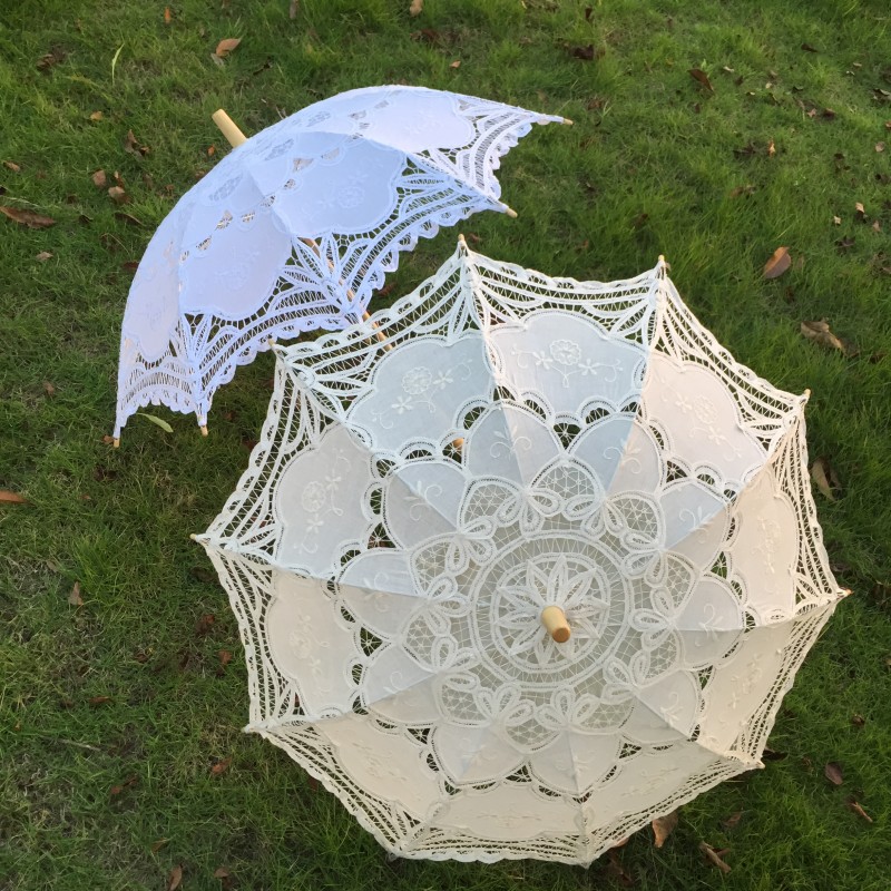 New Vintage Lace Umbrella Hand - Embroidery Wedding recensione e prezzo