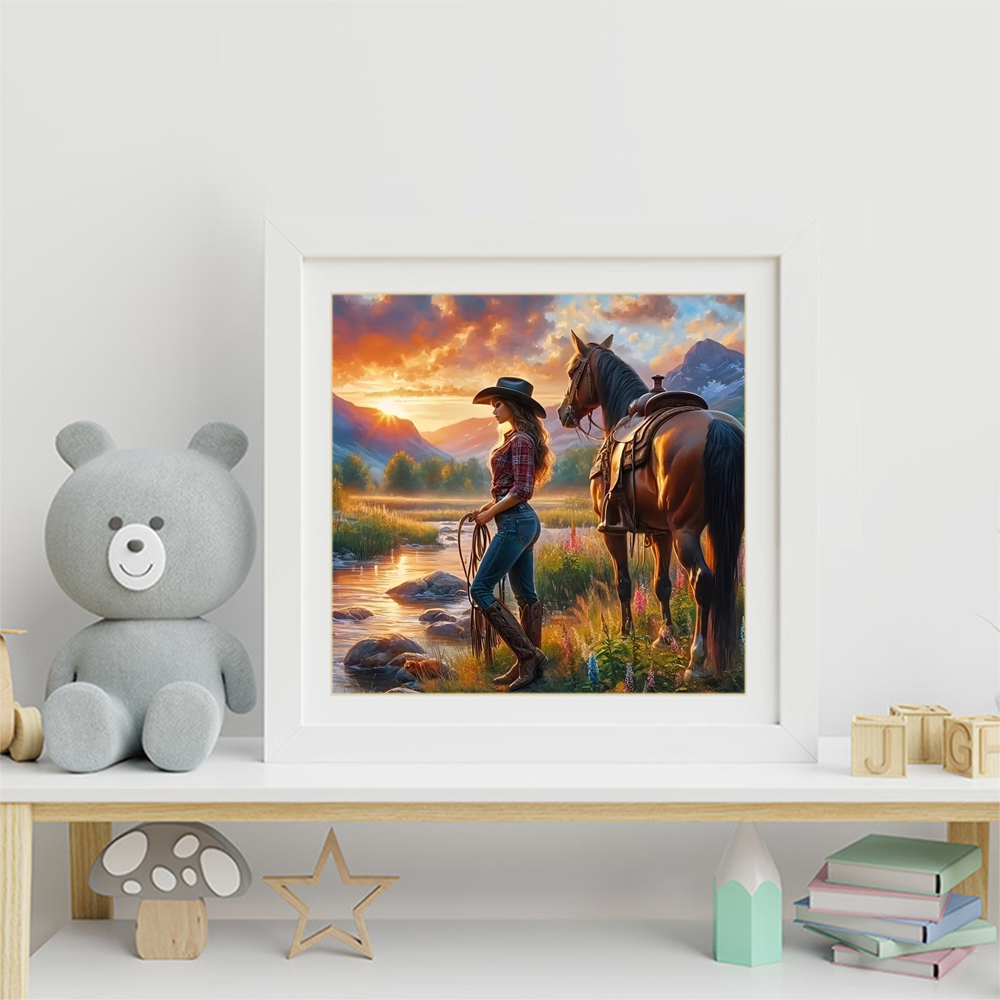 Momoart Diamond Embroidery Wom - Embroidery Horse recensione e prezzo