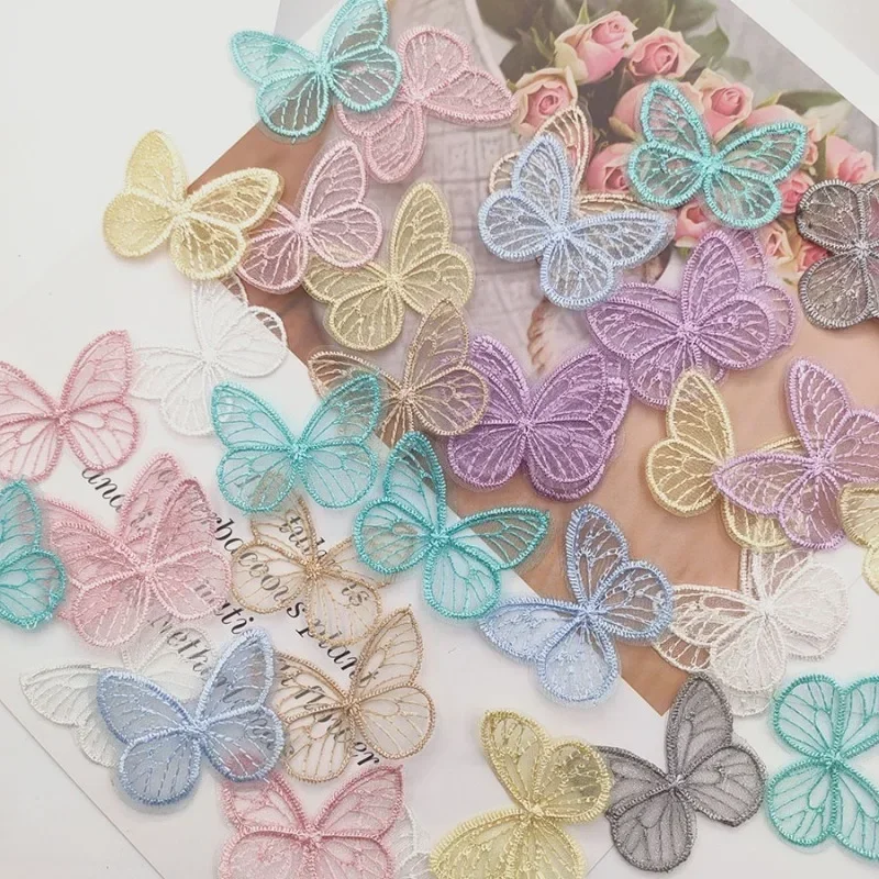 20Pcs/lot 4.5*3.5cm Embroidere - Embroidery Web recensione e prezzo
