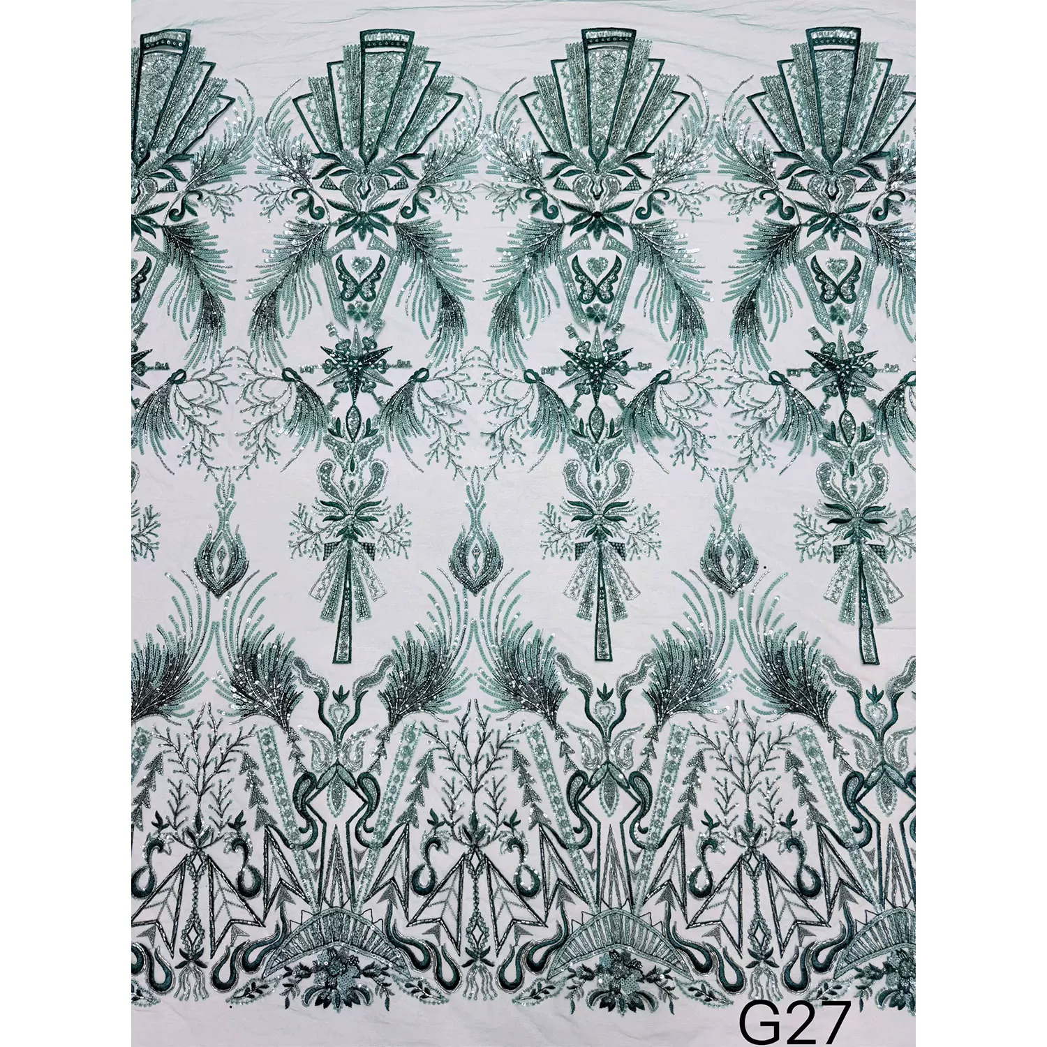 1yard soft Lace fabric Geometr - Embroidery Wedding recensione e prezzo