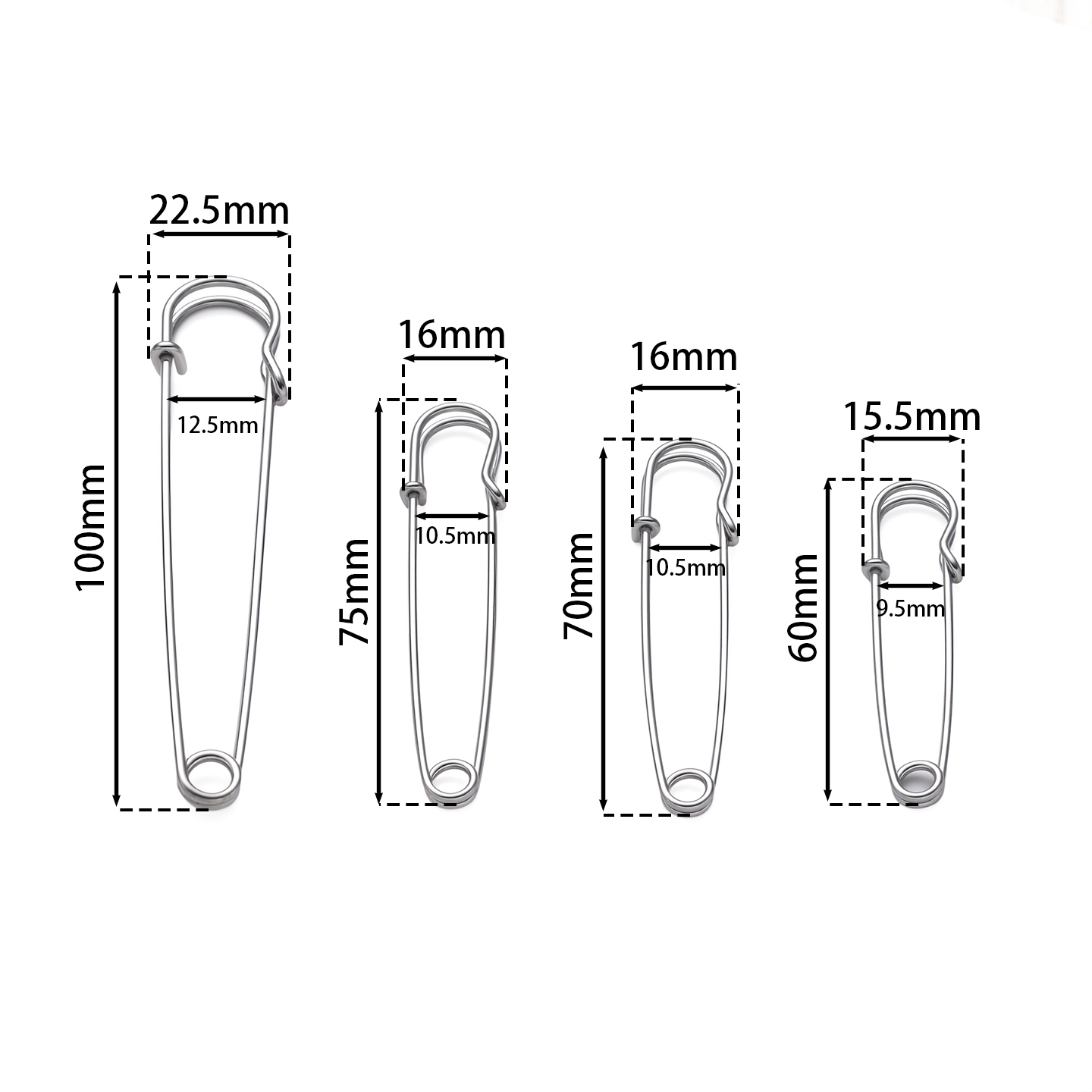 5/10pcs 60/70/75/100mm  Large  - Embroidery Simple recensione e prezzo