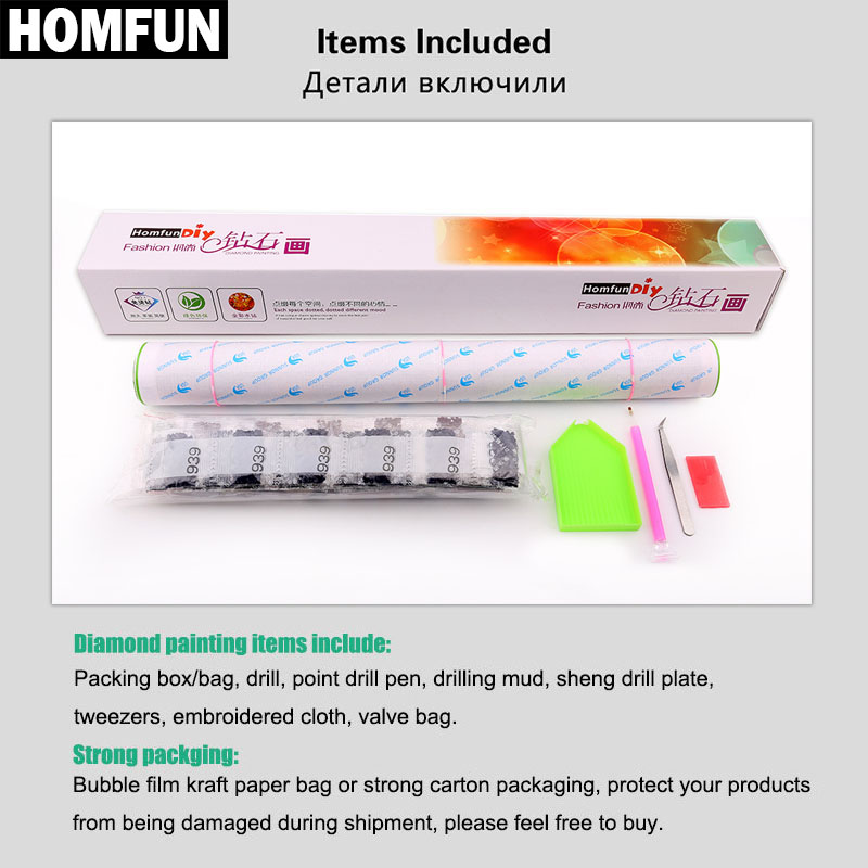 HOMFUN AB Diamond Painting Cro - Embroidery Horse recensione e prezzo