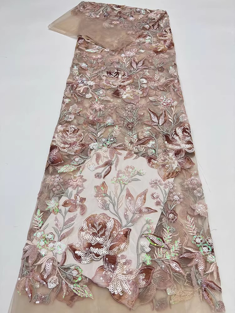 1yard New mesh tissu Colorful  - Embroidery Wedding recensione e prezzo