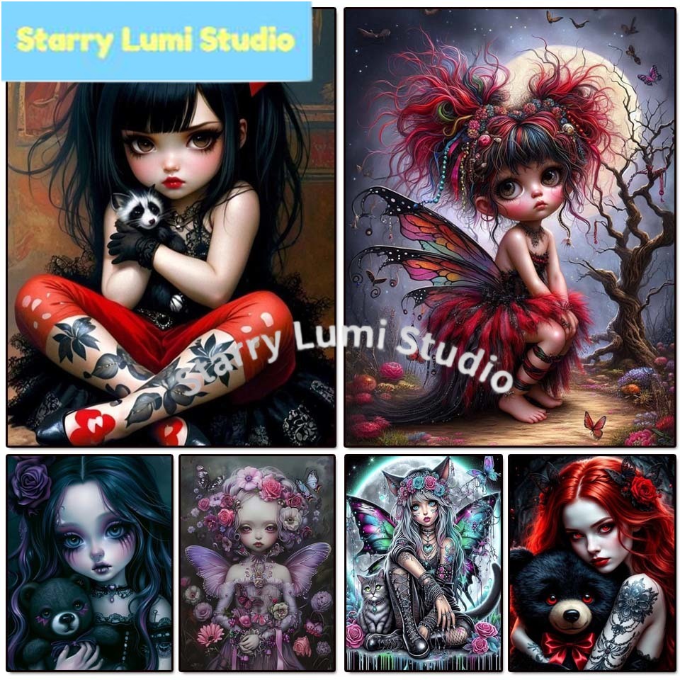 5D Diamond Painting Kit Gothic - Embroidery Gothic recensione e prezzo