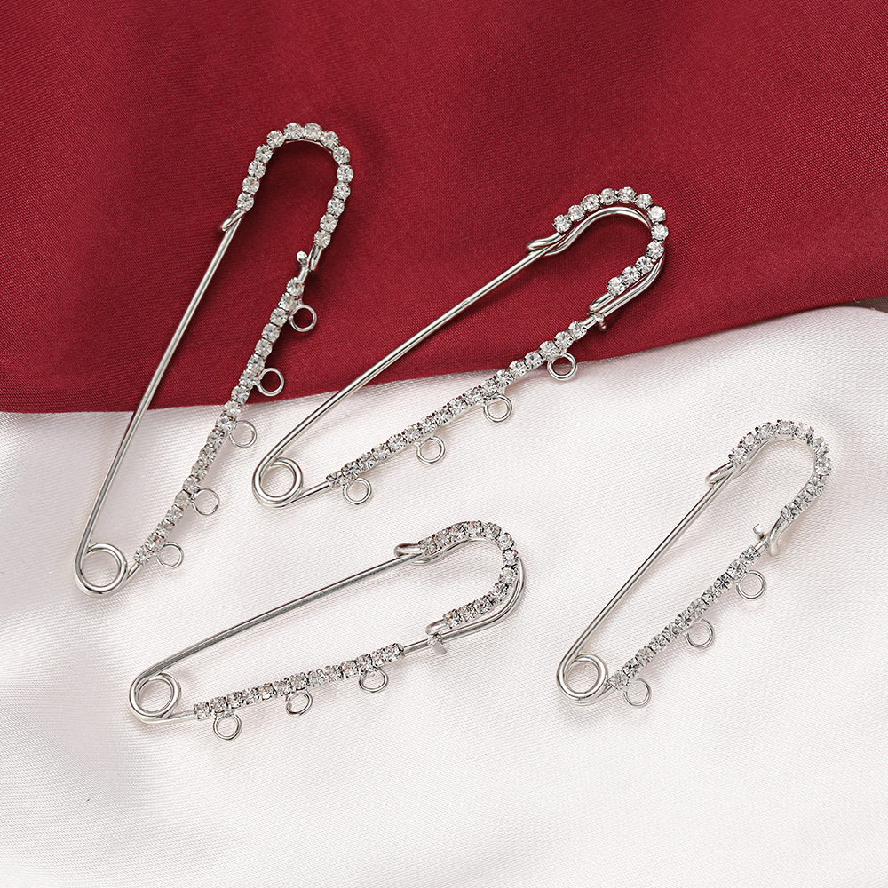 5pcs Rhinestone Charms Safety  - Embroidery Simple recensione e prezzo
