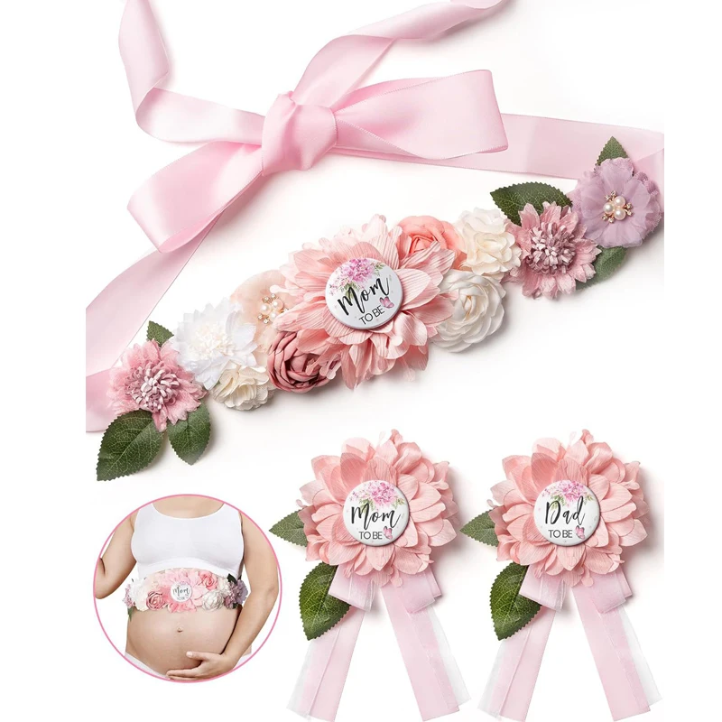 Flower Sash Set-Baby Shower Mo - Embroidery Kaftan recensione e prezzo