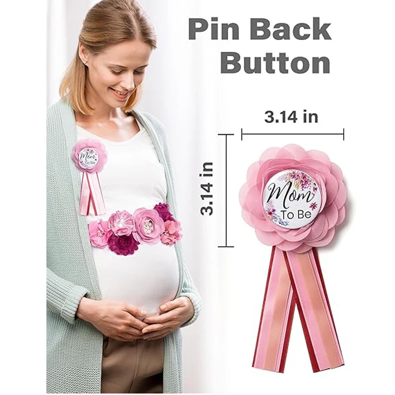 Flower Sash Set-Baby Shower Mo - Embroidery Kaftan recensione e prezzo