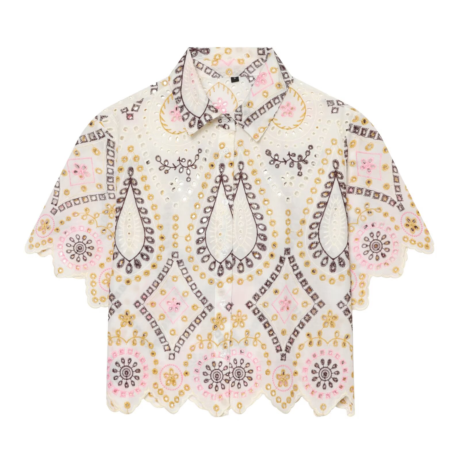 PRINTKAOIR Women's Fashion Hol - Embroidery Eyelet recensione e prezzo