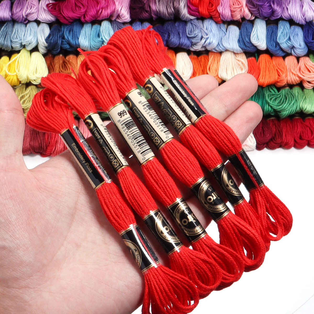 6Pcs/Lot Multicolor Polyester  - Embroidery Stitch recensione e prezzo
