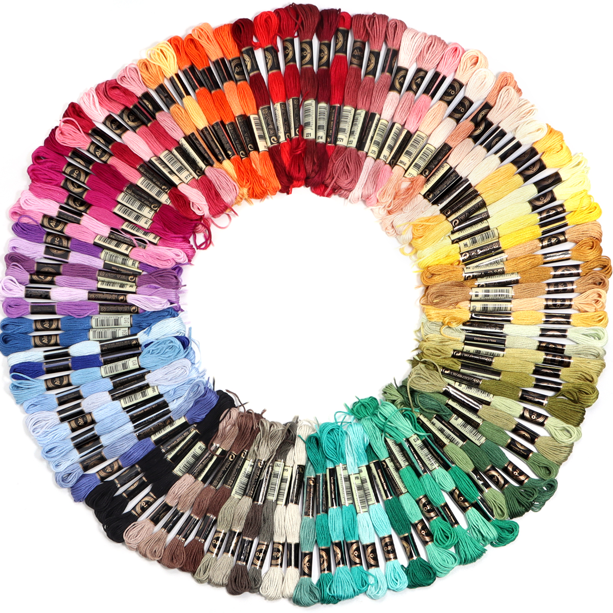 6Pcs/Lot Multicolor Polyester  - Embroidery Stitch recensione e prezzo