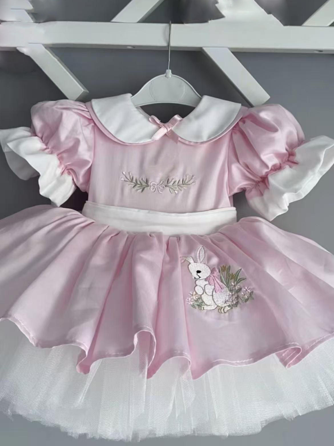 0-12Y Baby Girl Summer Rabbit  - Embroidery Rabbit recensione e prezzo