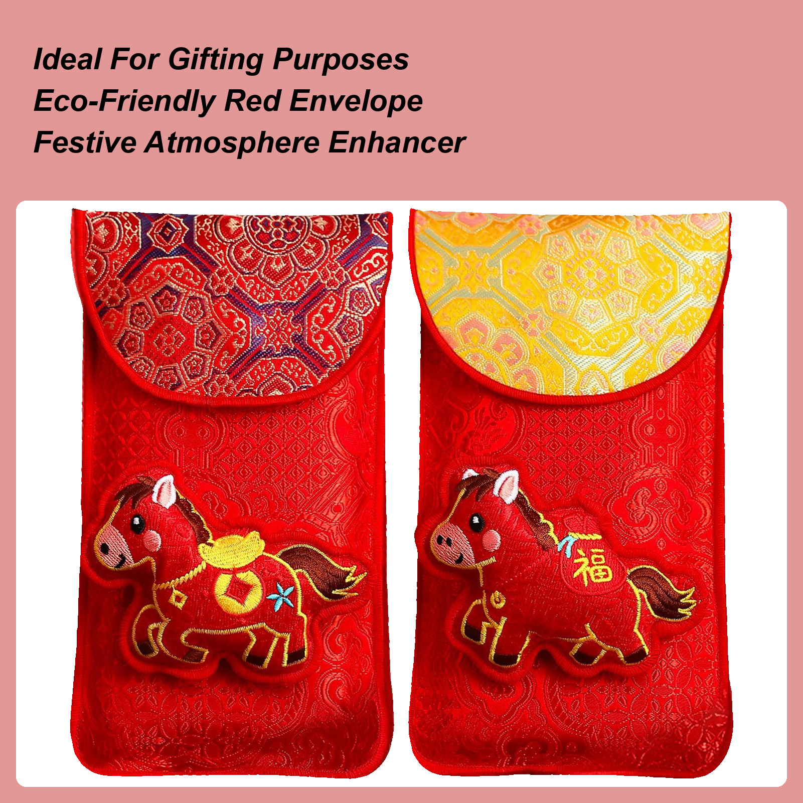 Year Of The Horse Embroidered  - Embroidery Horse recensione e prezzo