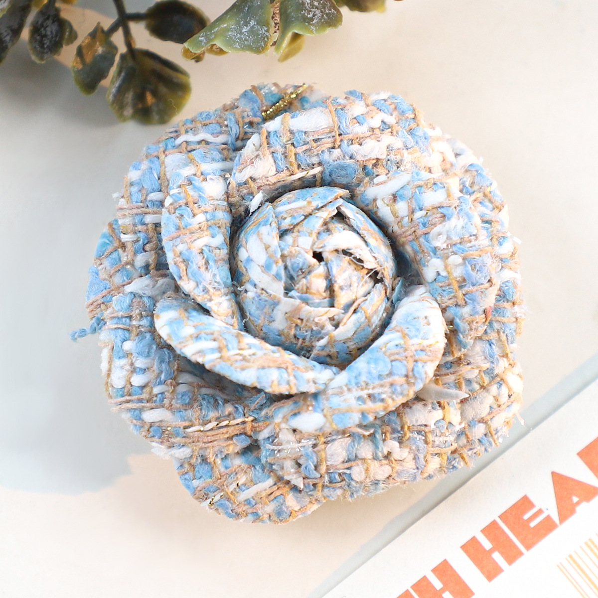 6CM Camellia Brooch for Women  - Embroidery Kaftan recensione e prezzo